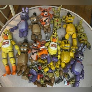 Funko Five Nights at Freddy's Figures Lot 5" Figure Articulated FNAF EUC